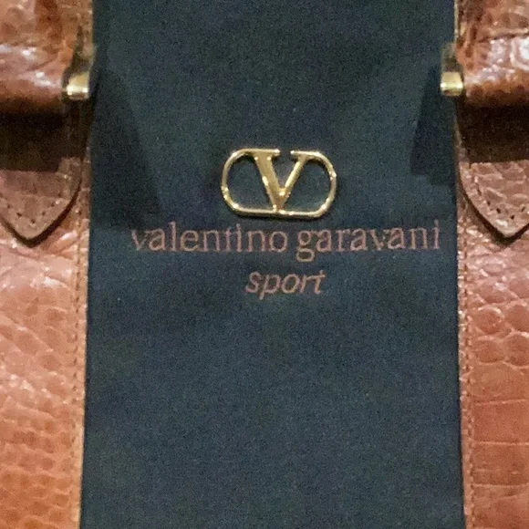 Black and Brown Bag by Valentino Goravani